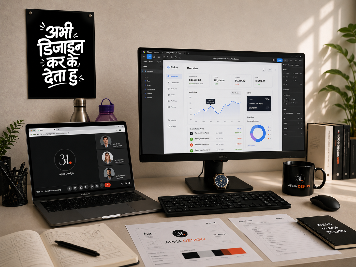 Abhay Kumar Singh — Design Workspace & Studio Setup