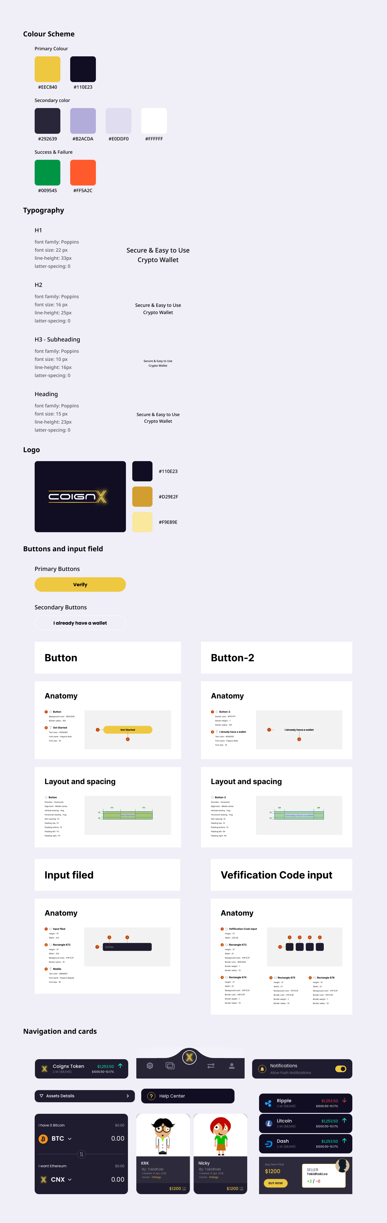 COIGN X Design System Specification
